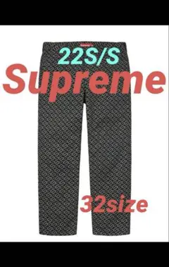 Supreme chain S logo ワークパンツ32サイズ 22S/S