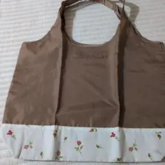 LAURA ASHLEY ブラウン エコバッグ