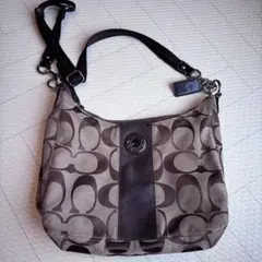 Coach ショルダーバッグ ベージュ/ブラウン