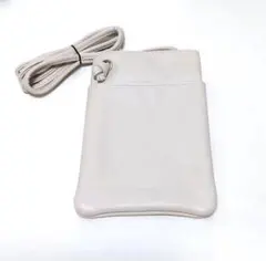 RMK オリジナルミニショルダーバッグ/アイボリー 長さ調節可能/内ポケットありのサムネイル