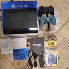 PS3 CECH-4300C 純正コントローラー2個 ゲームソフト付き