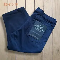 GU ULTRA STRETCH スキニーパンツ ブラック　 30インチ