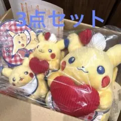 5体セット ピカチュウダイナー マスコット ハンバーガー ぬいぐるみ