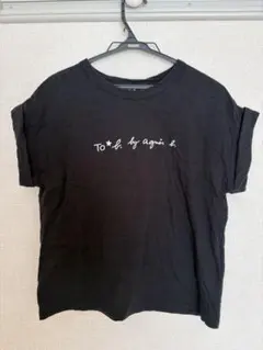 To b. by agnes b. 黒 Tシャツ 半袖 Mサイズ