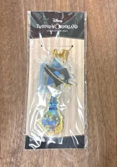ツイステ　イデア　箒のワイヤーアクリルチャーム　ブルームバースデー