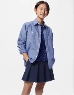 ユニクロ ガールズ GIRLS 160cm ミニスコート 160cm