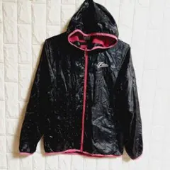 FILA（フィラ）フルジップ　ウィンドブレーカー　ブラックドット柄　Ｌ　㊷のサムネイル