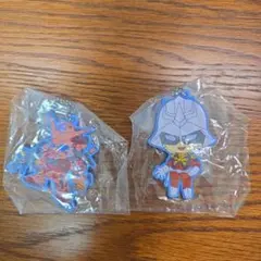 機動戦士ガンダム ジークアクス カプセルラバーマスコット　シャア＆赤いガンダム