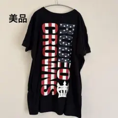 美品　RODEO CROWNS 半袖チュニック　Tシャツ ブラック　レディース黒