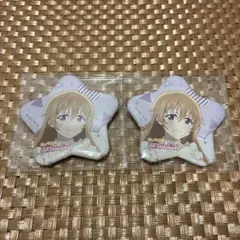 新品☆あんスタ☆fine【天祥院英智】アニカフェ☆ハート型缶バッジ☆夢