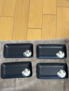 Century 猫柄 長角皿 4枚セット