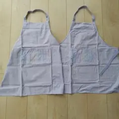 フ*ウ様 エプロン キッズ セット 110-120