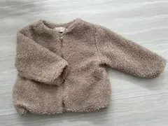 アウター　もこもこ　100 ピンク