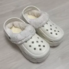 厚底クロックス　ホワイトのサムネイル