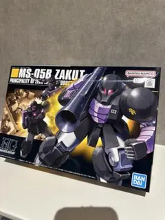 新品 HG MS-05B ZAKU I 黒い三連星仕様③のサムネイル