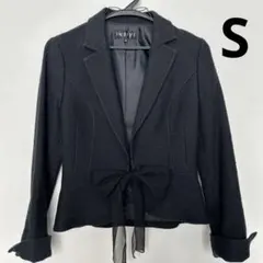 INDIVI ラメ入り　ジャケット　Sのサムネイル