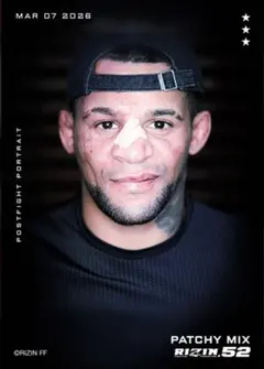 RIZIN パッチー・ミックス選手の戦後カードのサムネイル