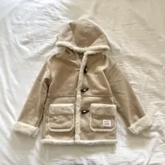 【11/14削除】BEAMS mini フェイクムートンコート 110㎝