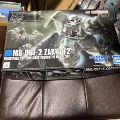 新品未開封 HGUC 1/144 MS-06F-2 ザクII(ジオン軍仕様)のサムネイル