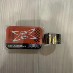 SixTONES STock ロゴミントタブレットMILE SixTONES銀テ