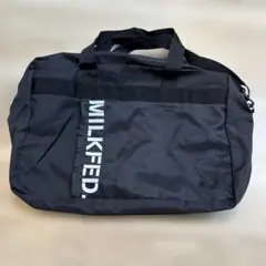 MILKFED ボストンバッグ　大容量　旅行用カバン 軽量