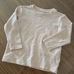 UNIQLO ユニクロKIDS ソフトニットフリースクルーネックT