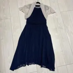 je super ネックビジュードレス　ボレロ　セット売り