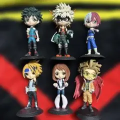 ヒロアカ Qposket フィギュア 6個セット