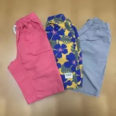 キッズハーフパンツ　男の子　140 3枚まとめ売り　ブリーズ　ブランシェス
