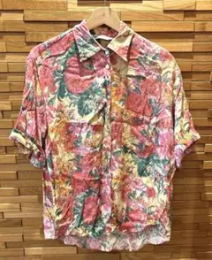 ZARA ザラ 花柄 半袖