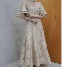Acka. lace flare dress size2 - メルカリ
