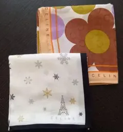 【値下げしました】 CELINE ハンカチ セット