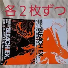 BLEACH生誕20周年記念原画展　BLEACH EX.フライヤー２種類セットのサムネイル