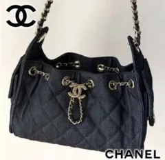 CHANEL25ミニ　ハンドバッグ　　　　デニム　 26SS新作　新品