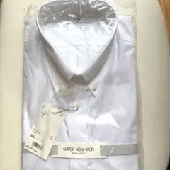 ユニクロ ファインクロス スーパーノンアイロン 長袖シャツ3XL UNIQLO