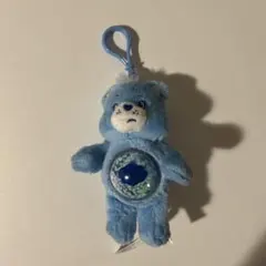 ポップマート ケアベア キーホルダー 水色 青