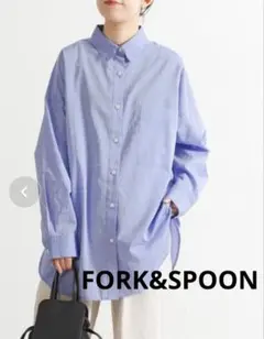 FORK&SPOON レギュラーカラービッグシャツ アーバンリサーチDOORSのサムネイル