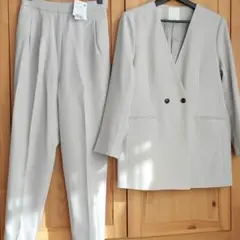 ViS　ビス　セットアップ　ウォッシャブル　ジャケットL　未使用パンツM