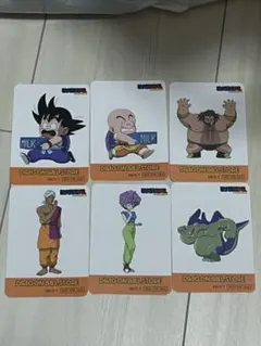 ドラゴンボール　ストア　ノベルティ　シール　ステッカー　6種