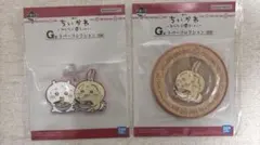 ちいかわ　一番くじ　ラバーコレクション　コースター　キーホルダーうさぎ　ちいかわ