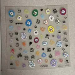 たまごっち　ネイルシールコレクション　デザインD ガチャ　ガシャポン