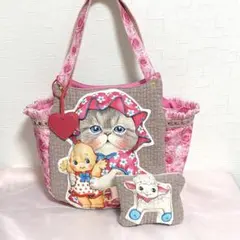 フリルトートバッグ♡コヤンイサムチョン❤︎バスタイムルミちゃん