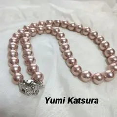 Yumi Katsura 桂由美 フェイクパールネックレス ピンクパール 9mmのサムネイル