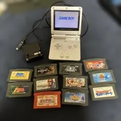 ゲームボーイアドバンスSP本体 充電器　ソフト11本セット
