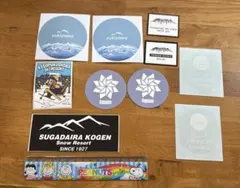 スキー場ステッカー