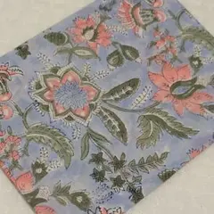 インドブロックプリント生地