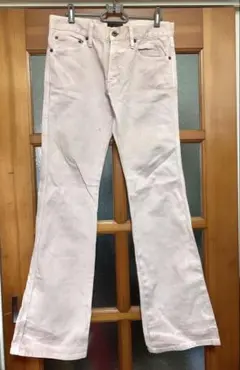★ モルガン MORGAN 薄ピンクのデニムパンツ ★のサムネイル