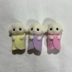 フローラウサギのみつごちゃん