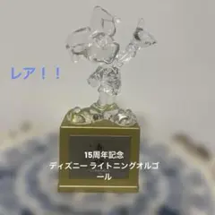 ディズニー クリスタル ミッキー像 金色ベース
