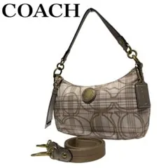 COACH Signature 2Way Accessory Pouch y2k
